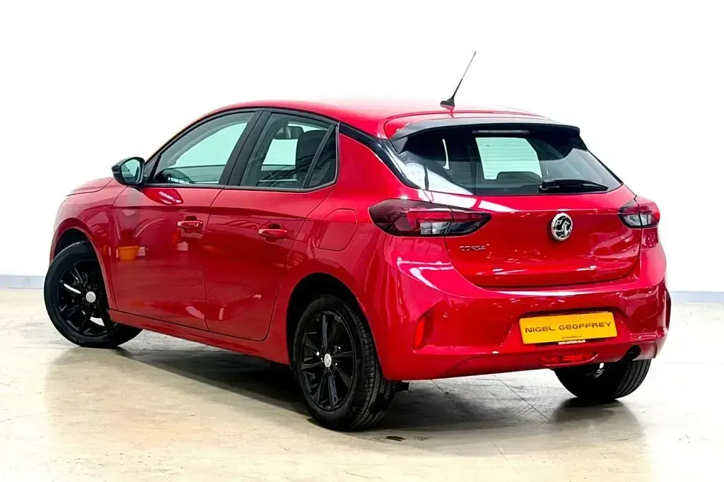 Used Vauxhall Corsa 75 HP (55 kW) 2020 Red Hatchback