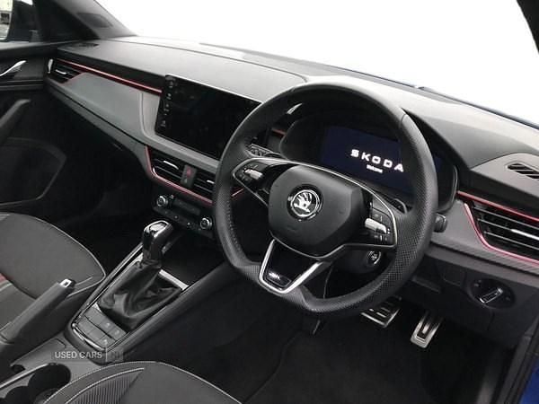 Gebraucht Skoda Scala Monte Carlo 115 PS (84 kW) 2024 Blau Kleinwagen