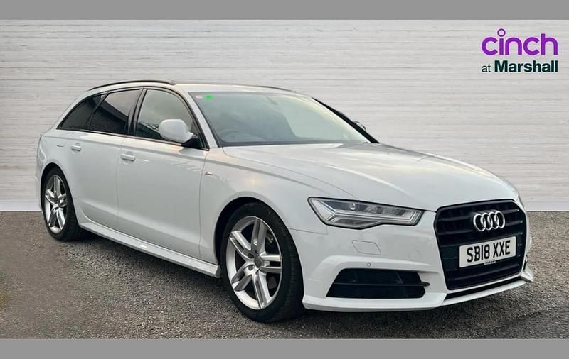 Used Audi A6 S-Line 190 HP (139 kW) 2018 White Estate
