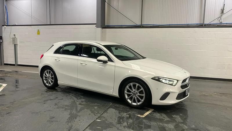 White Used 2018 Mercedes A180 Executive Hatchback | £13,298 (Fair price) - Image 1/4