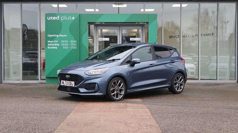 Used Ford Fiesta ST-Line 2022 Blue Hatchback