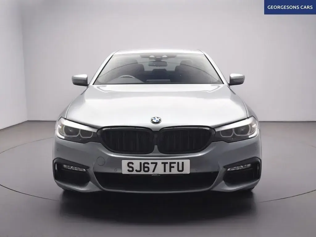 Used BMW 530e M Sport 252 HP (185 kW) 2017 Blue Sedan