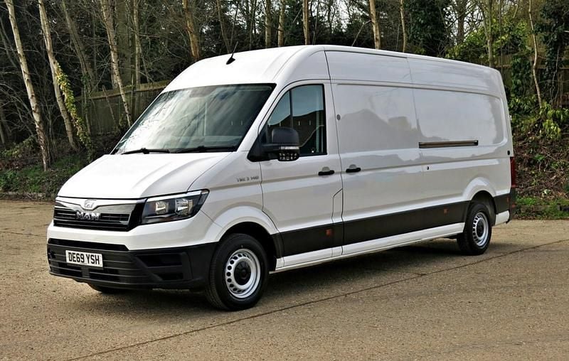 Used MAN TGE 140 HP (102 kW) 2019 White Van