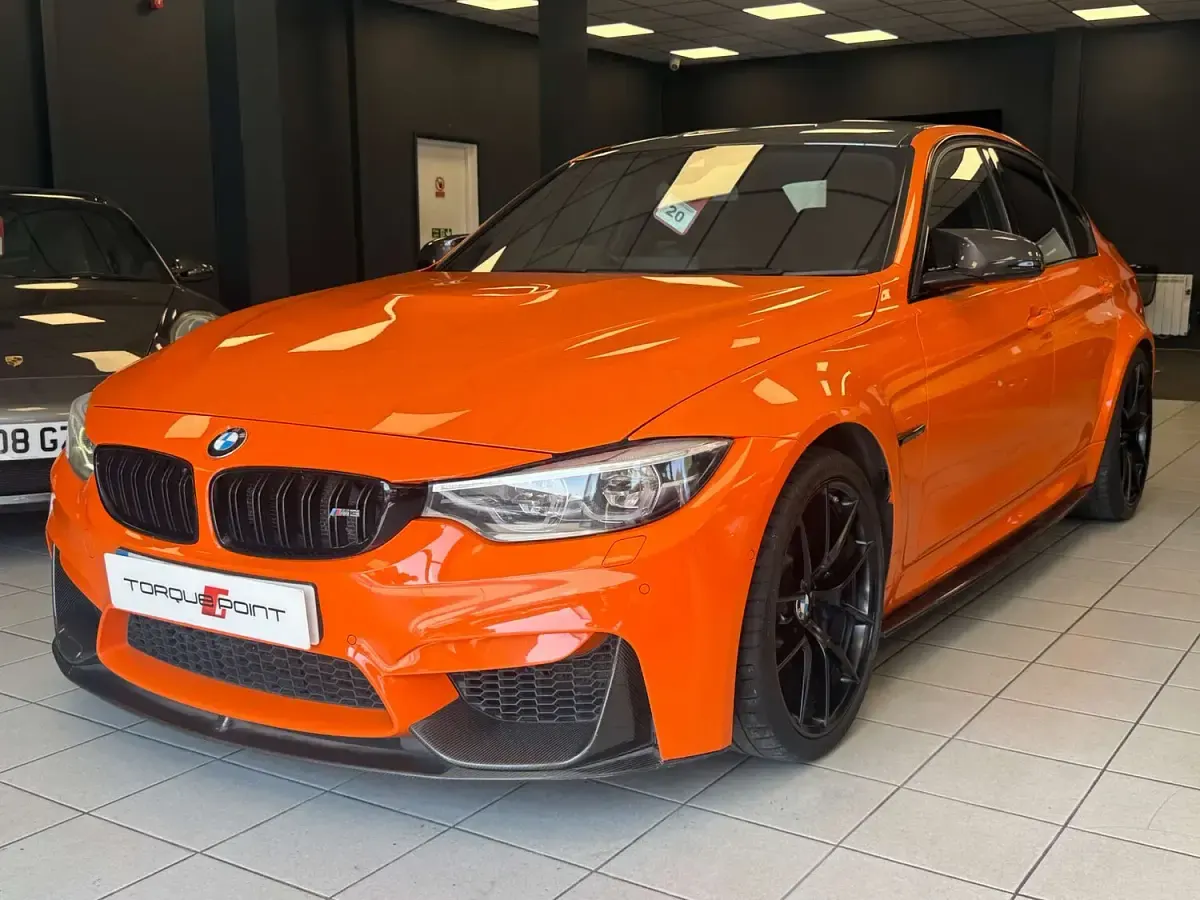 Used BMW M3 Competition Edition 2018 Orange Sedan