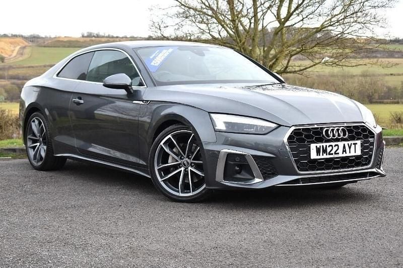 Used Audi A5 S-Line 204 HP (150 kW) 2022 Grey Coupe