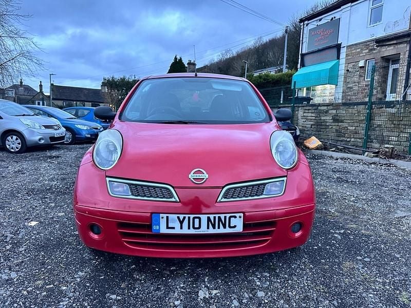 Used Nissan Micra Visia 79 HP (58 kW) 2010 Red Hatchback