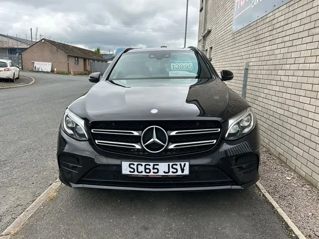 Used Mercedes GLC250 AMG line 204 HP (150 kW) 2015 Black SUV
