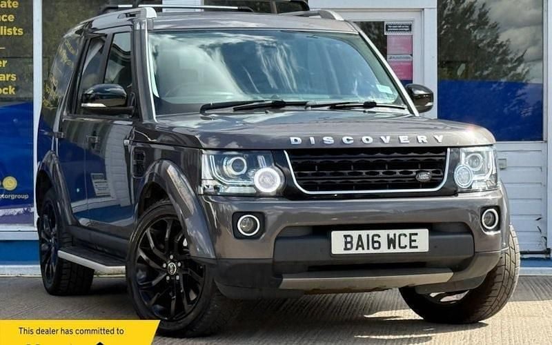Grey Used 2016 Land Rover Discovery 4 Landmark SUV | £19,550 (Fair price) - Image 1/4