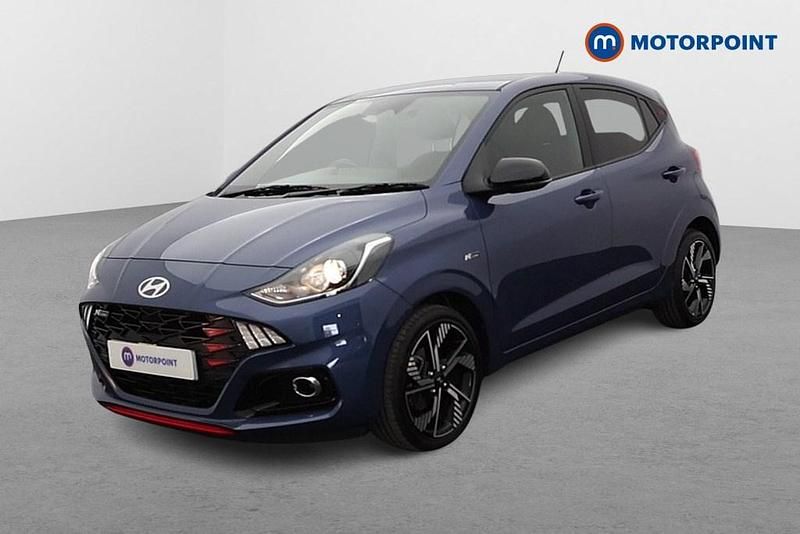 Used Hyundai i10 N Line 2024 Blue Hatchback