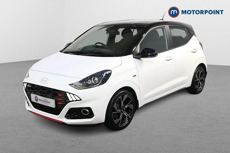 Gebraucht Hyundai i10 N Line 101 PS (74 kW) 2023 Weiß Kleinwagen