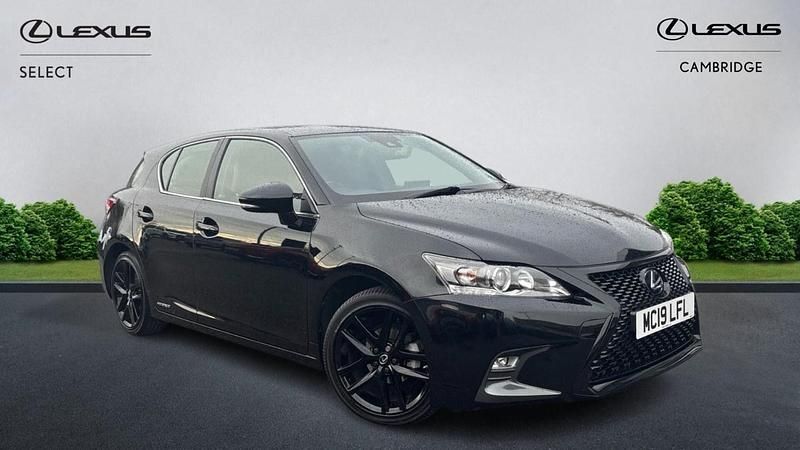 Black Used 2019 Lexus CT200h Hatchback | £13,971 (Fair price) - Image 1/3
