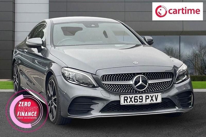 Grey Used 2019 Mercedes C200 AMG Line Premium Coupe | £20,799 (A bit pricey) - Image 1/4