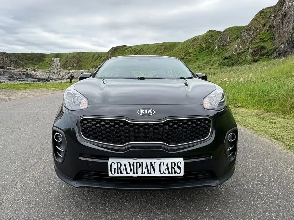 Used Kia Sportage 115 HP (84 kW) 2017 Black SUV