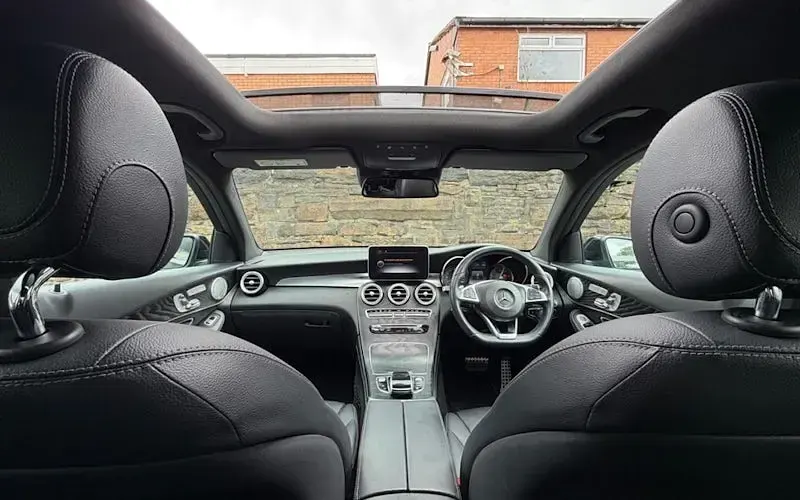 Used Mercedes GLC350 AMG line 258 HP (189 kW) 2018 Black SUV
