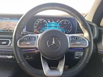Used Mercedes GLE300 AMG line 245 HP (180 kW) 2021 Blue SUV
