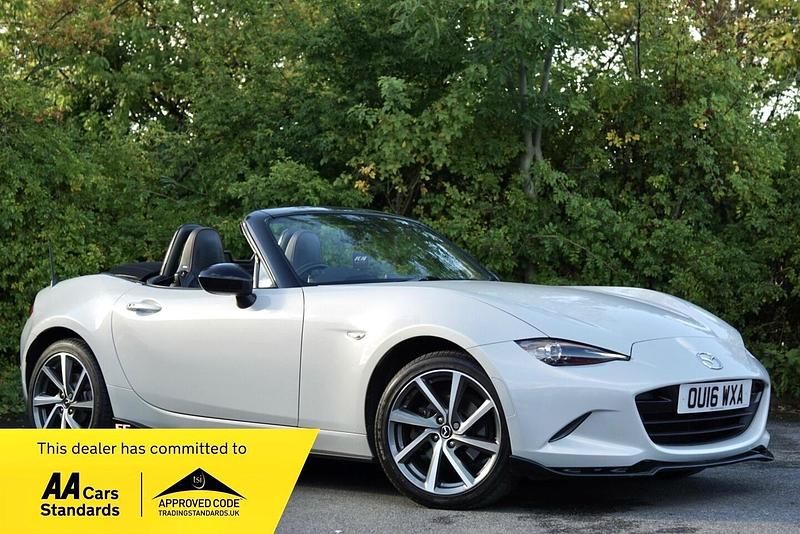 Silver Used 2016 Mazda MX5 Inclusive Cabriolet | £14,495 (Fair price) - Image 1/4