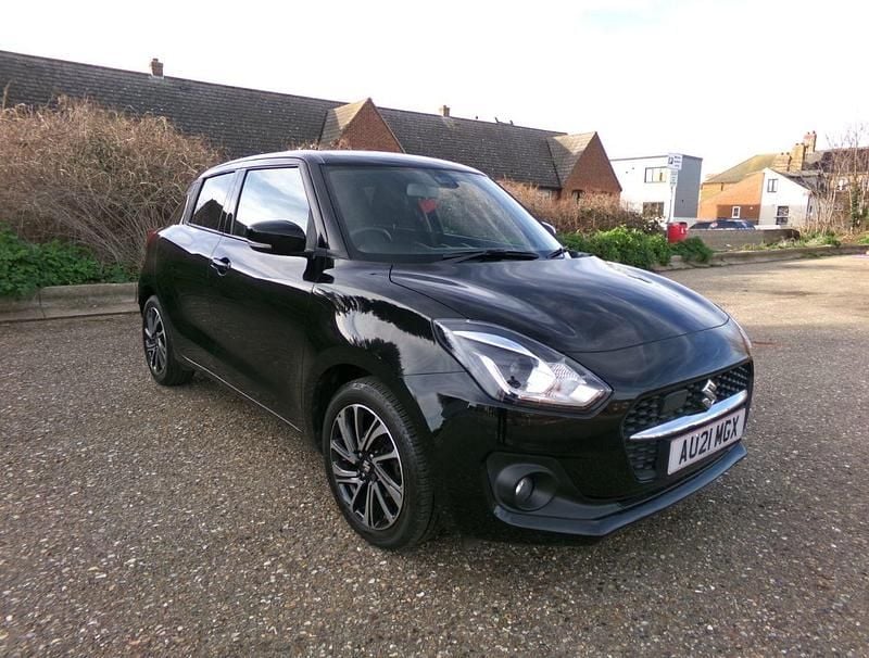 Used Suzuki Swift SZ5 2021 Black Hatchback