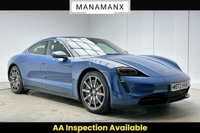 Used Porsche Taycan Performance Package 419 kW (571 HP) 2023 Blue Sedan