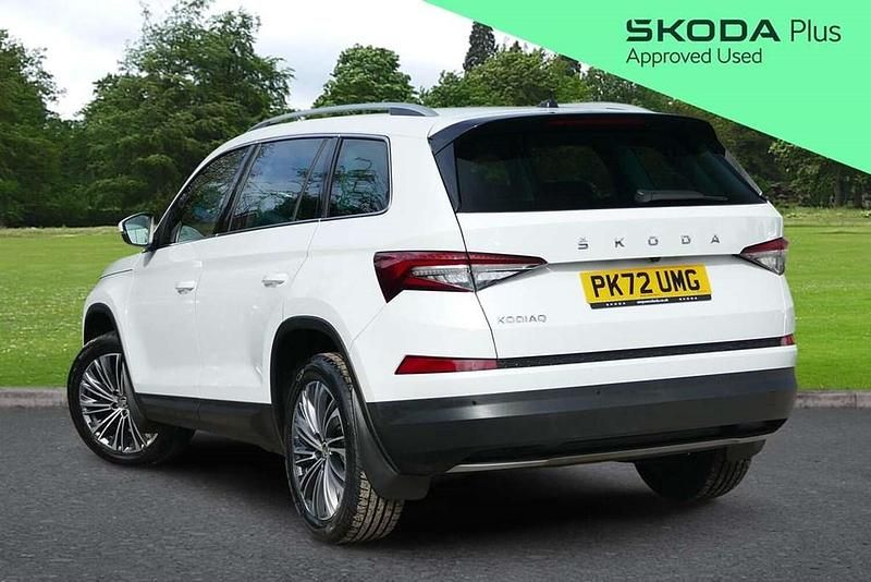 Used Skoda Kodiaq Executive 150 HP (110 kW) 2022 White SUV