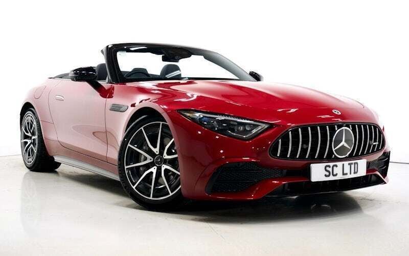 Red Used 2023 Mercedes SL43 AMG Premium Cabriolet | £71,990 (Super price) - Image 1/4