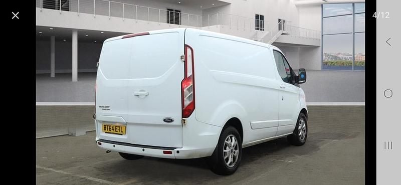 Used Ford Transit Custom Limited 125 HP (91 kW) 2014 White Van