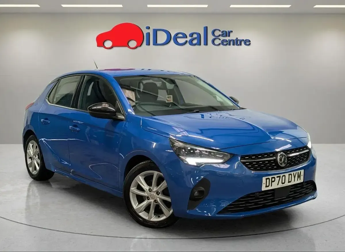 Used Vauxhall Corsa Elite 75 HP (55 kW) 2020 Blue Hatchback