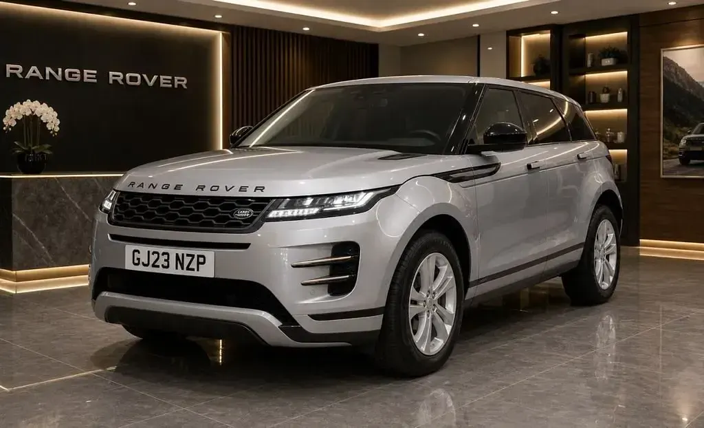 Begagnad Land Rover Range Rover evoque R-Dynamic 2023 Silver SUV