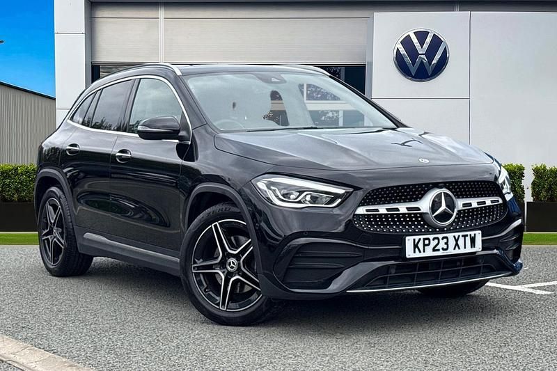 Black Used 2023 Mercedes GLA200 AMG line SUV | £26,989 (Fair price) - Image 1/4