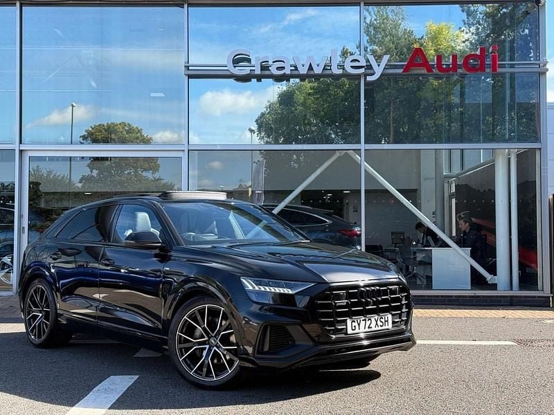 Black Used 2022 Audi Q8 Comfort SUV | £55,990 (Expensive) - Image 1/4