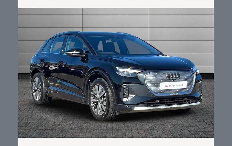 Black Used 2022 Audi Q4 e-tron Sport SUV | £23,995 (Expensive) - Image 1/4