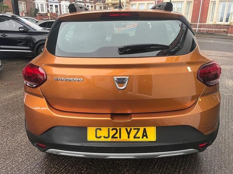 Used Dacia Sandero Essentiel 2021 Orange Hatchback