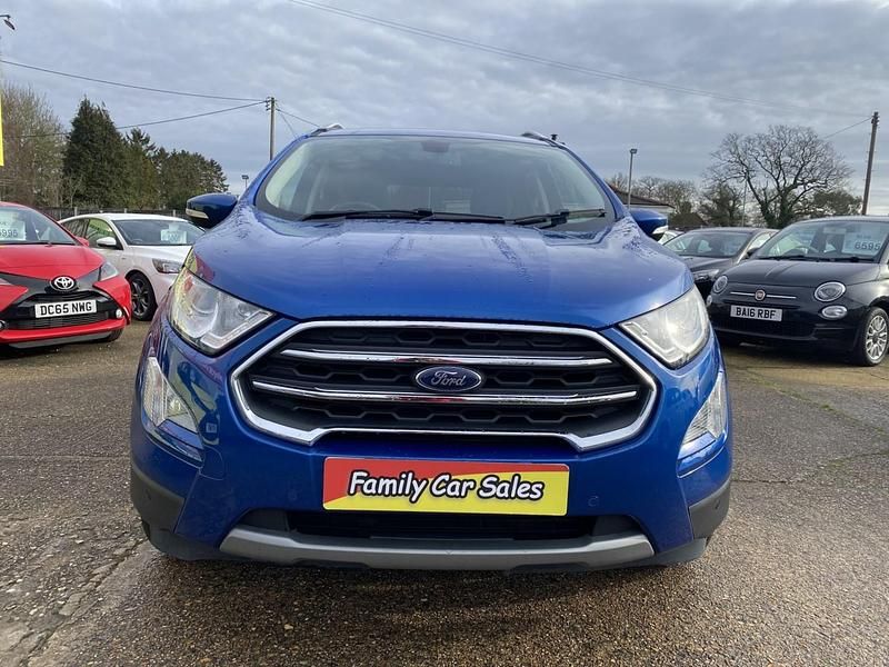 Used Ford Ecosport Titanium 2018 Blue SUV