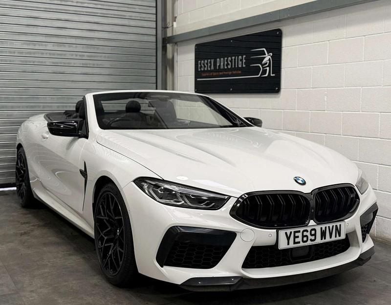 Used BMW M8 Competition Edition 625 HP (459 kW) 2019 White Cabriolet