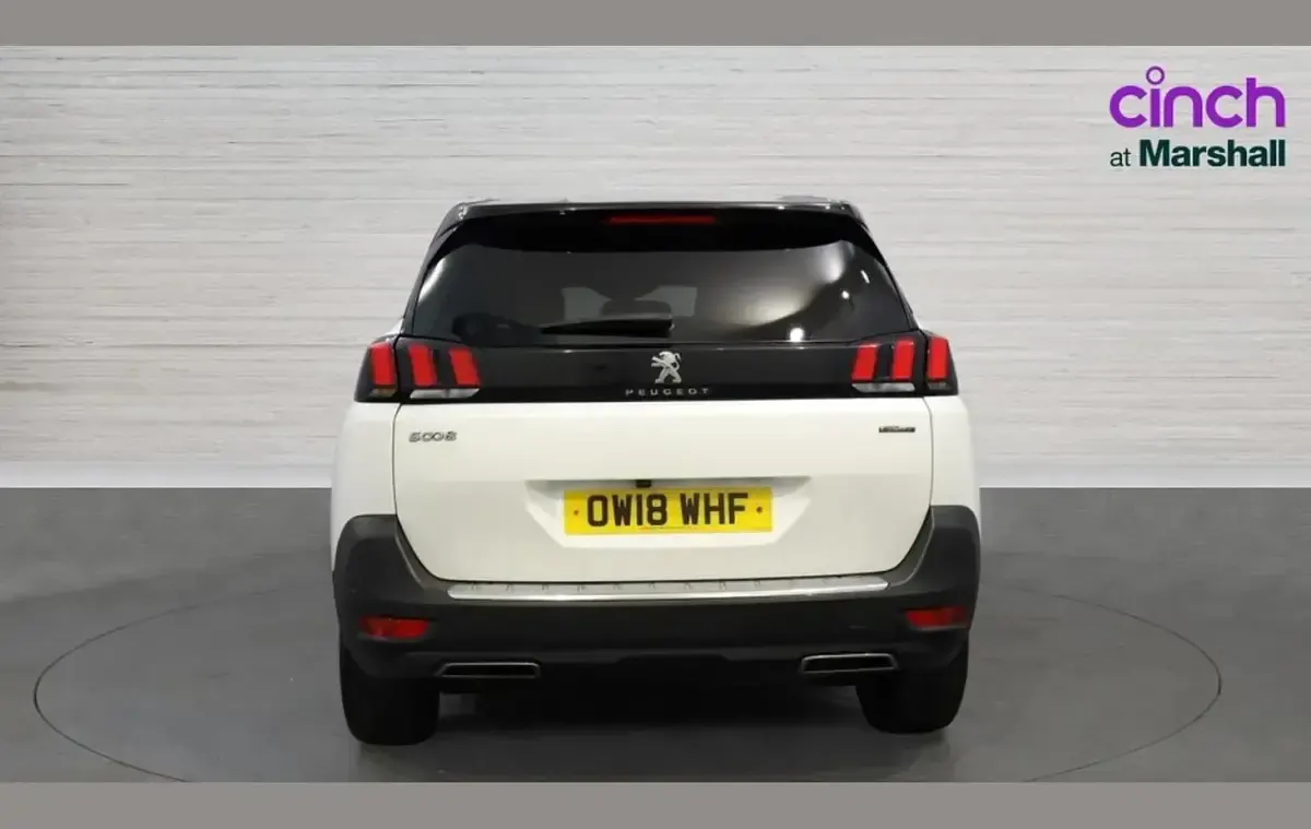 Used Peugeot 5008 GT-line 162 HP (119 kW) 2018 White SUV