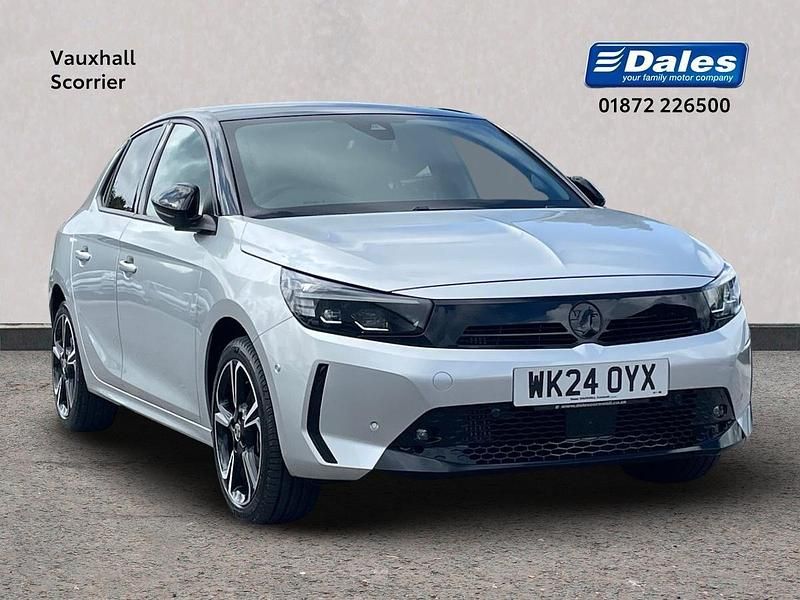 Crystal silver Used 2024 Vauxhall Corsa Ultimate Hatchback | £21,500 (Expensive) - Image 1/4