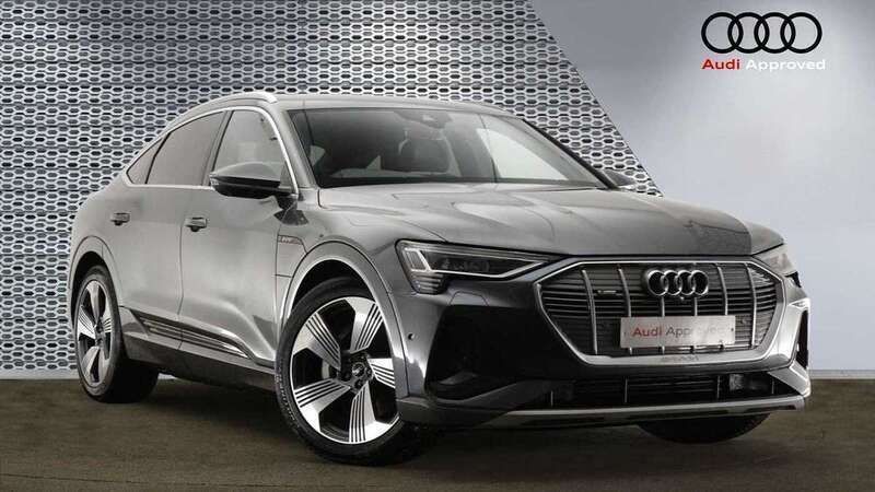 Grey Used 2021 Audi e-tron S-Line SUV | £28,000 (Fair price) - Image 1/4