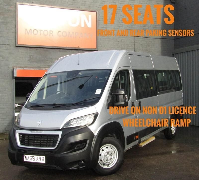 Silver Used 2018 Peugeot Boxer Van | £16,500 (Fair price) - Image 1/4