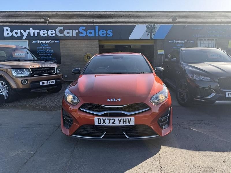 Used Kia Ceed GT-Line 158 HP (116 kW) 2022 Orange Hatchback