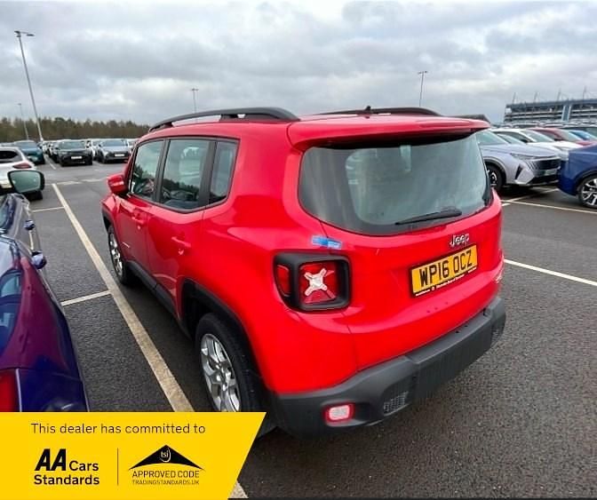 Used Jeep Renegade Longitude 140 HP (102 kW) 2016 Red SUV