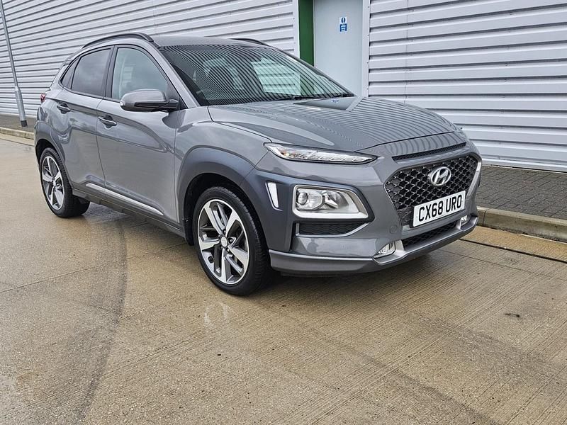 Used Hyundai Kona Premium 120 HP (88 kW) 2018 Grey SUV