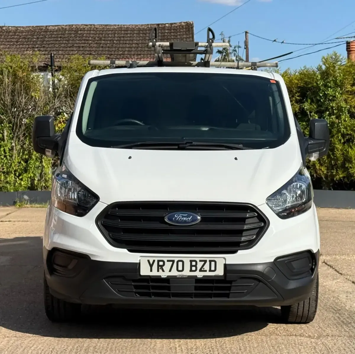 Used Ford Transit Custom S 105 HP (77 kW) 2020 White Van