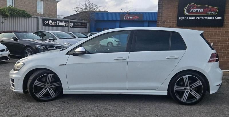 Used VW Golf VII R 2015 White Hatchback