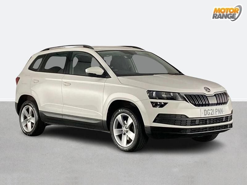 Used Skoda Karoq SE 2021 White SUV