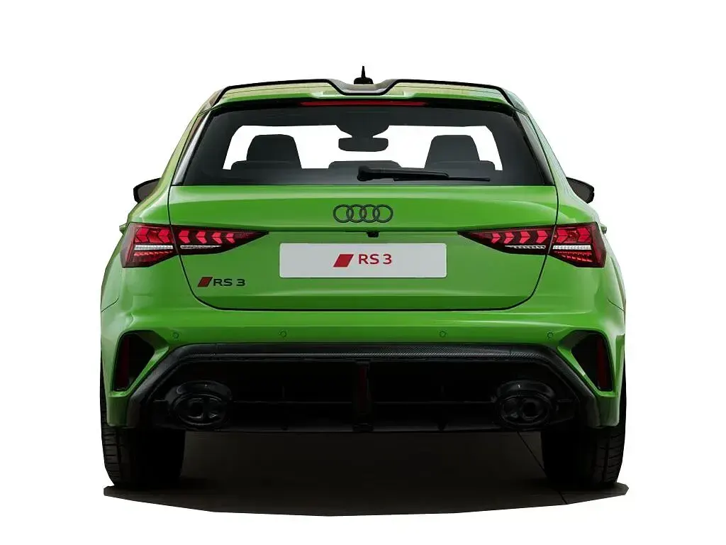 New Audi RS3 Comfort 400 HP (294 kW) 2026 Green Sedan