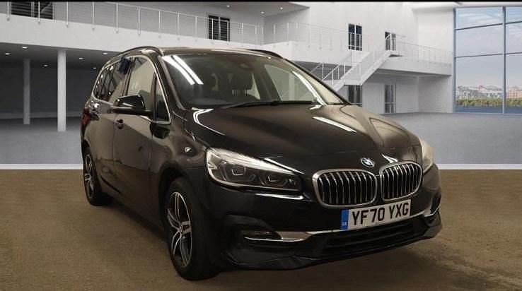 Black Used 2021 BMW 218 Luxury Line Estate | £9,500 (Good price) - Image 1/4