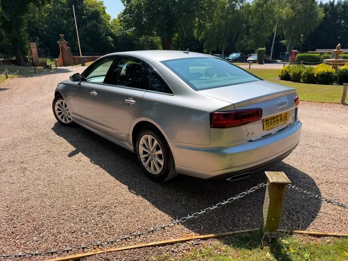 Used Audi A6 190 HP (139 kW) 2015 Silver Sedan