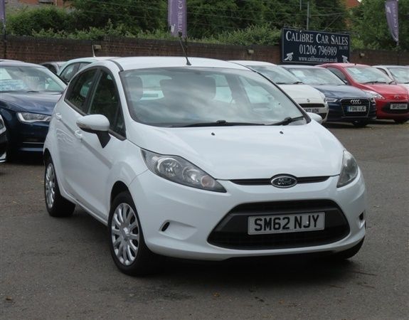 White Used 2012 Ford Fiesta Hatchback | £5,995 (A bit pricey) - Image 1/1
