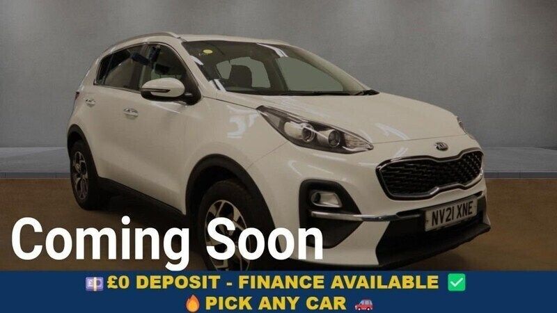 White Used 2021 Kia Sportage 2 SUV | £14,099 (Fair price) - Image 1/4