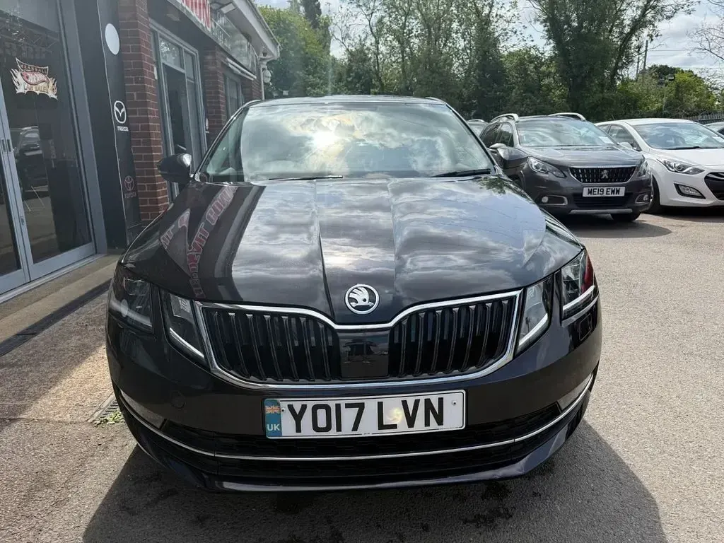 Used Skoda Octavia SE L 150 HP (110 kW) 2017 Black Hatchback