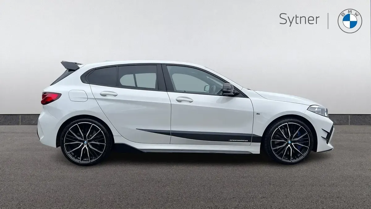 Used BMW M135 Shadowline 302 HP (222 kW) 2024 White Hatchback
